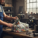 Premium Assorted Mixed Rags 10KG Pack - Ideal for Cleaning and Maintenance - High-Quality Professional Grade for Industrial and Commercial Applicat...