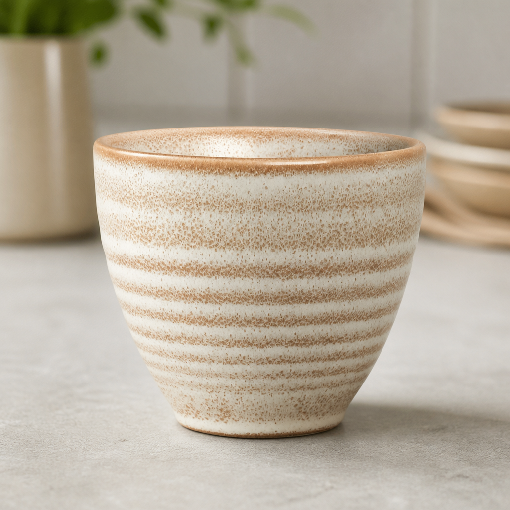 285ml truffle chip pots 12 pack in vitrified stoneware