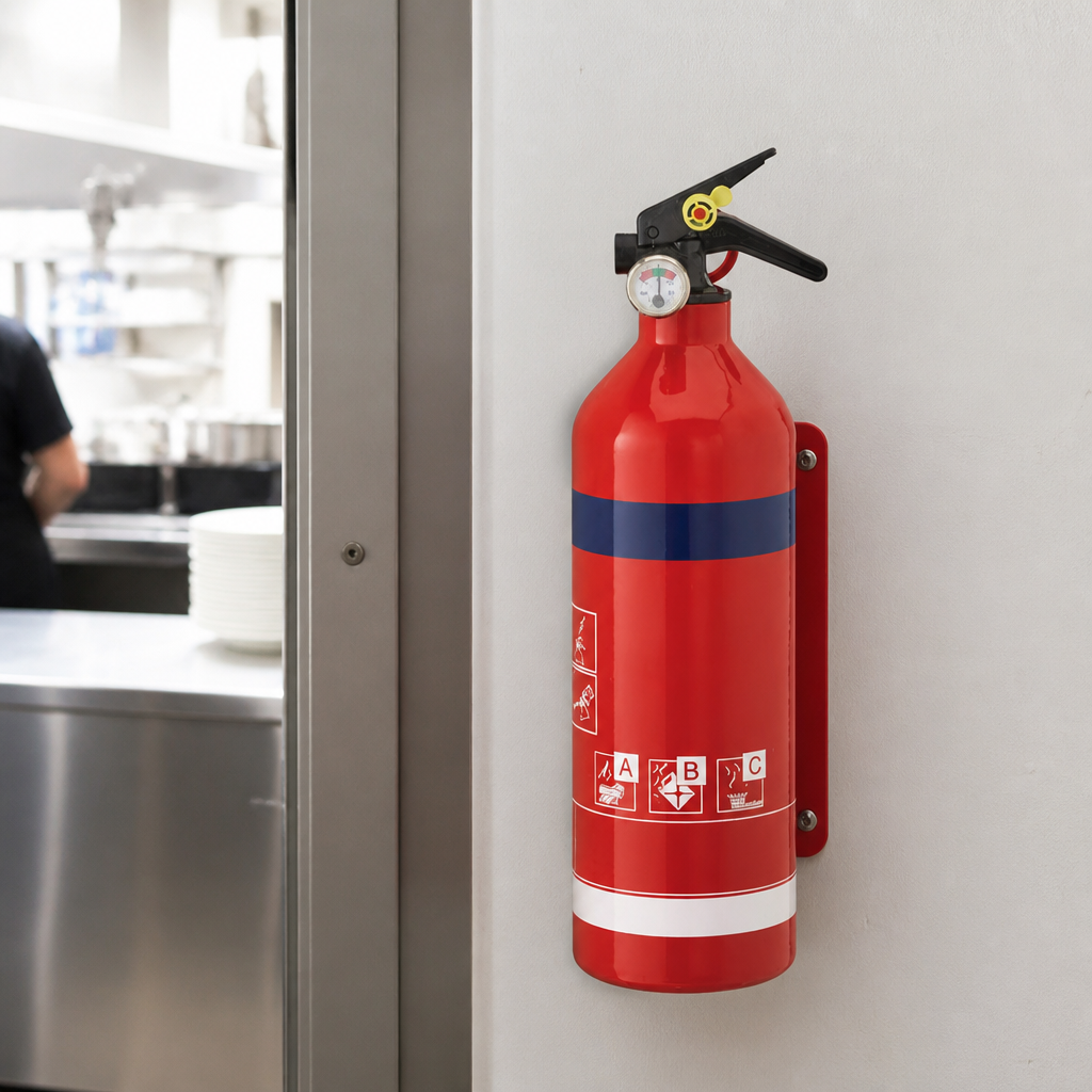 1kg Dry Powder Fire Extinguisher for commercial use