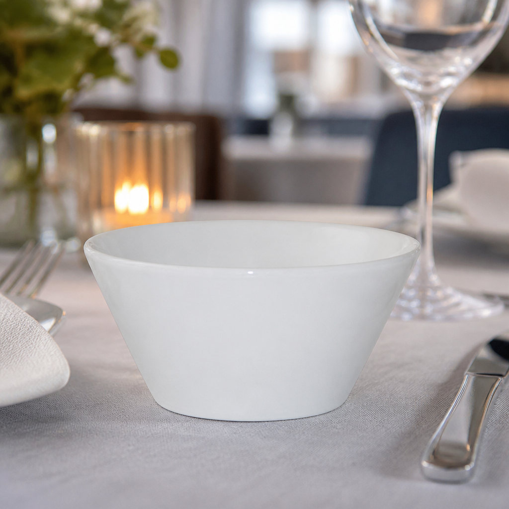 Commercial Snack Bowls 116mm 284ml 12 Pack Porcelain
