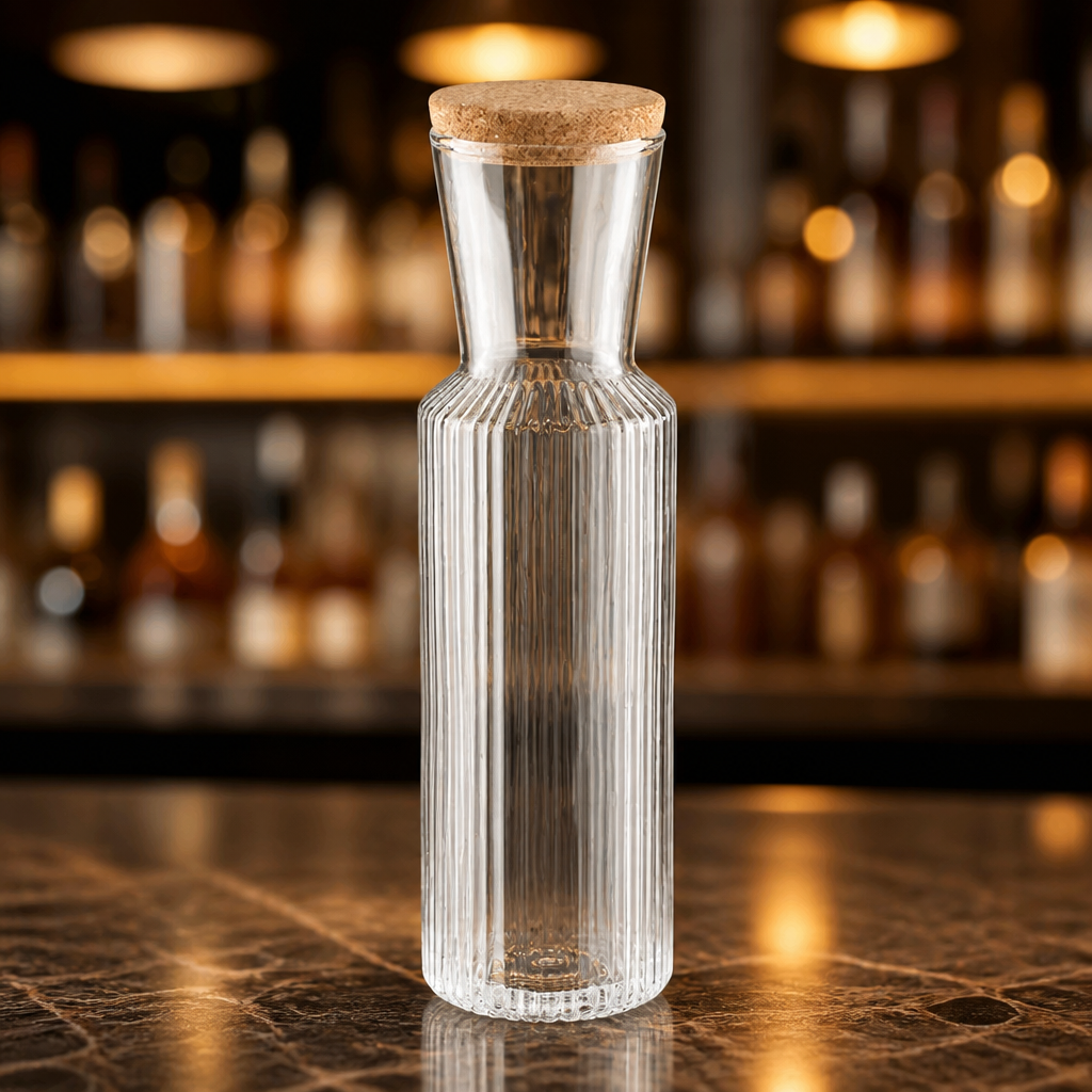 Commercial Glass Carafe 0.9Ltr stylish tableware decanter