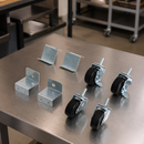 Commercial Replacement Castors Set of 4 for Upright Fridges