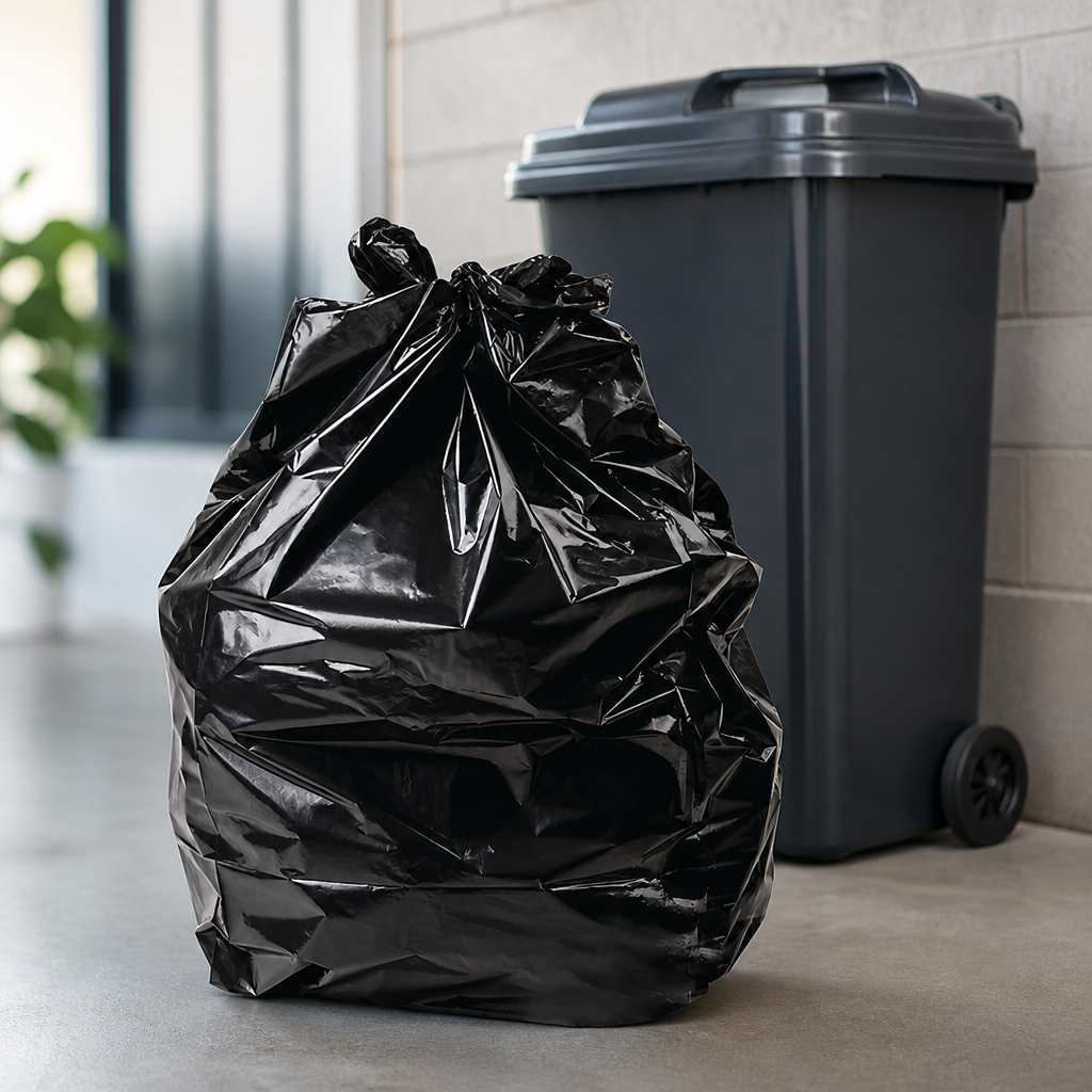 Commercial Heavy Duty Bin Bags 70Ltr Pack of 100