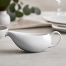 Commercial Gravy Boat 380ml - Contemporary White Jug 2 Pack