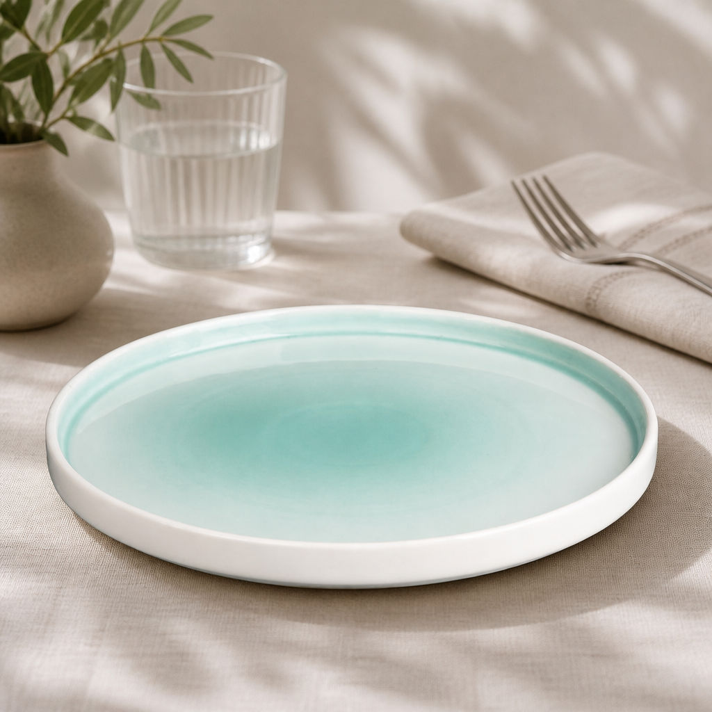 Commercial Mint Fondant Plates 270mm - 4 Pack