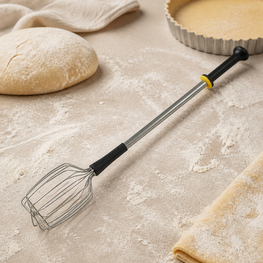 80cm Commercial Stainless Steel Whisk for Heavy Mixing