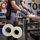 Premium Double-Sided Polyethylene Foam Tape - 25 Meters, 3mm Thick, UV-Resistant, Ideal for Various Surfaces