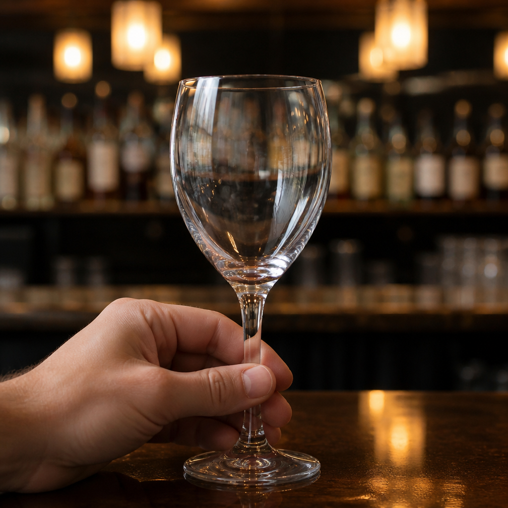 Commercial 310ml toughened wine glasses 24 pack