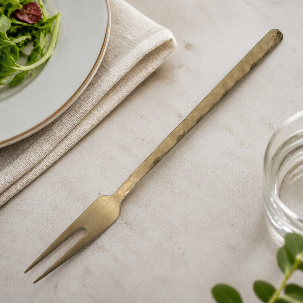 Commercial Stainless Steel 2-Prong Table Forks 12 Pack