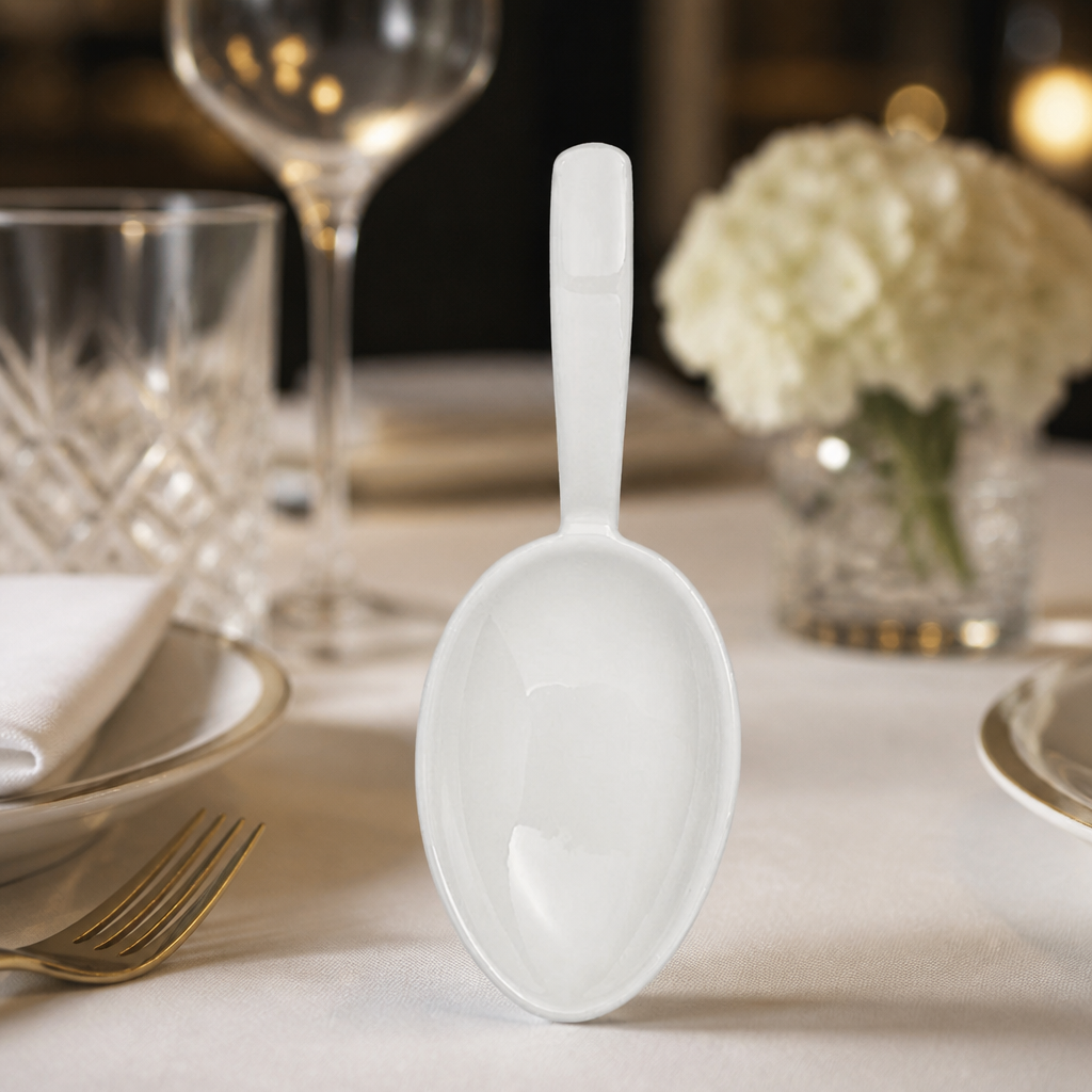 Commercial 130mm tasting spoons in a 12 pack