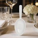 Commercial Tasting Spoons 130mm White China 12 Pack