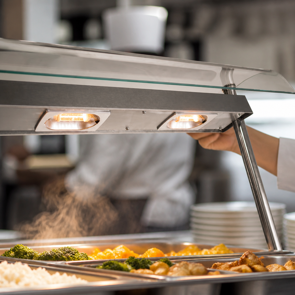Commercial Heated Gantry 520mm x 900mm Stainless Steel