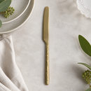 Commercial Vintage Gold Cake Knives Set of 12 Stainless Steel