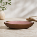 Commercial Deep Plates 160mm Pink Peppercorn Stoneware 12 Pack