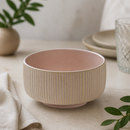 Commercial Deep Bowls 150mm Rose Stoneware 6 Pack