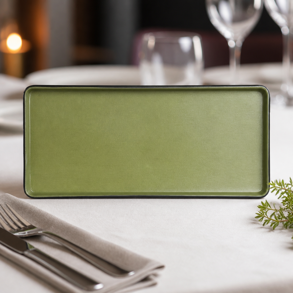Commercial Melamine Rectangle Trays 292mm for catering