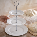 Commercial 3 Tier Plate Tower for Food Presentation 330mm