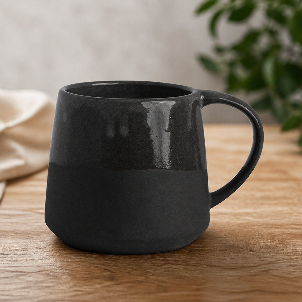 Commercial Grey Mugs 444ml Vitrified Stoneware 24 Pack