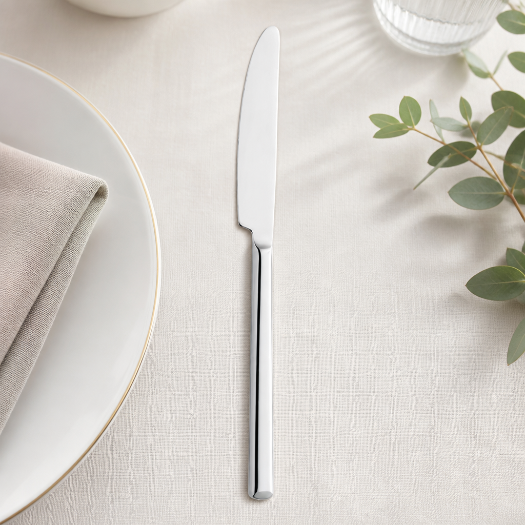 Commercial Stainless Steel Table Knives 12 Pack 245mm