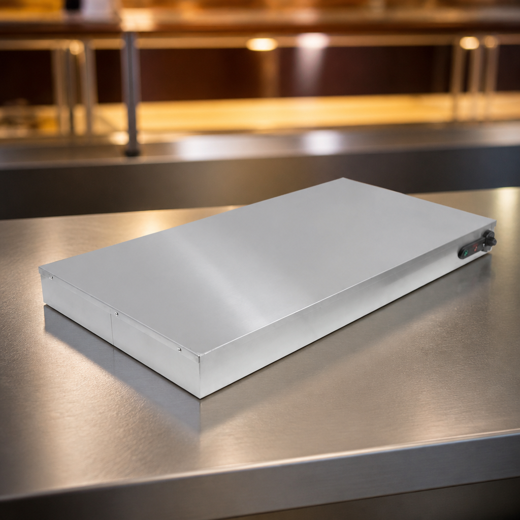 Commercial Hot Plate 800W 975mm Stainless Steel Warmer