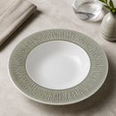 280mm Wide Rim Ceramic Bowls - Commercial Catering 12 Pack