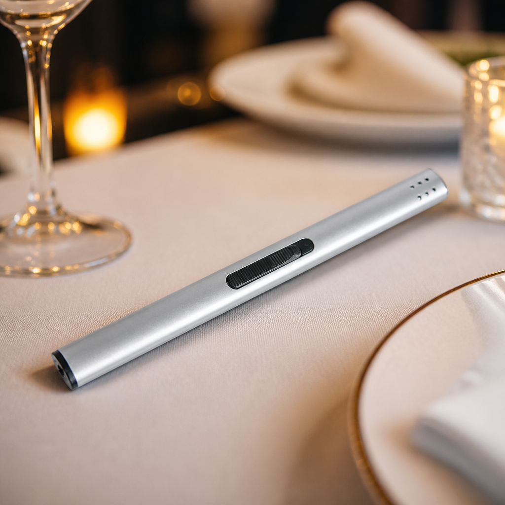 Refillable Butane Gas Lighter with wind resistant design