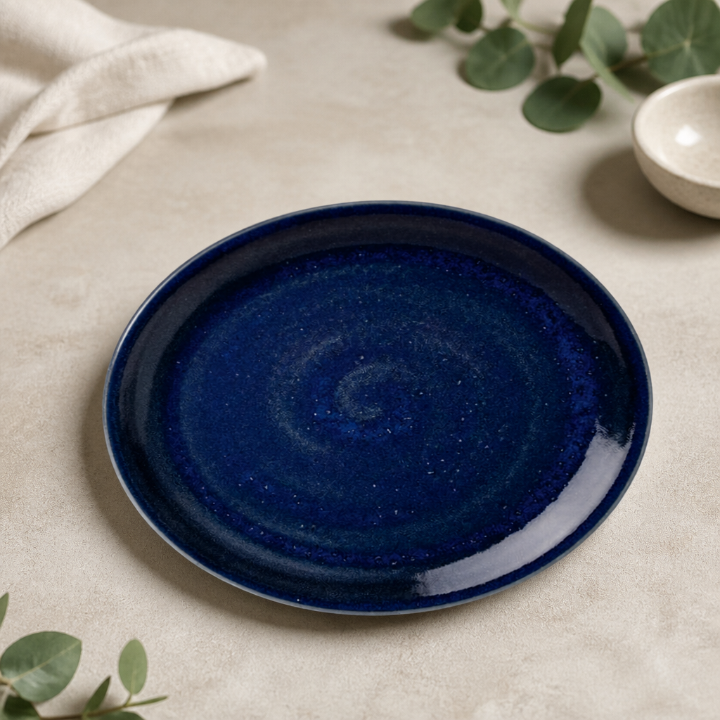 Commercial Coupe Plates 230mm Lapis Blue - 12 Pack