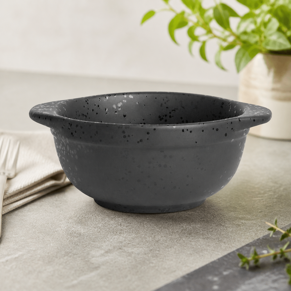 Commercial Eared Bowls 250ml - Set of 6 Stoneware Dinnerware