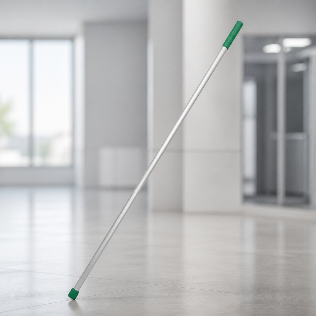 Commercial Colour Coded Interchangeable Handle Green 1370mm