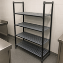 Commercial Cold Room Racking 4 Tier Shelving Unit 1830 x 1374mm