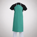 Heavy Duty Waterproof Bib Apron Green 910mm x 1060mm