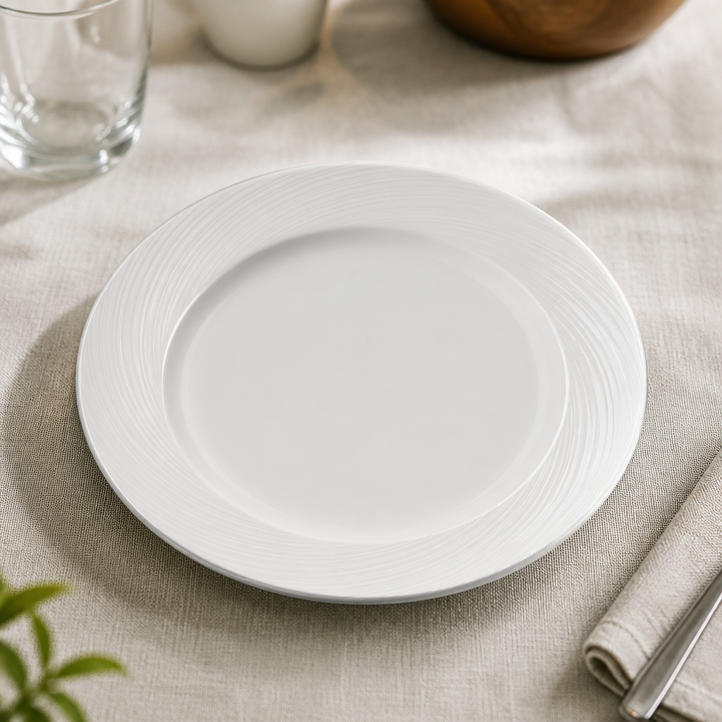 Commercial Porcelain Side Plates 165mm White - Pack of 36