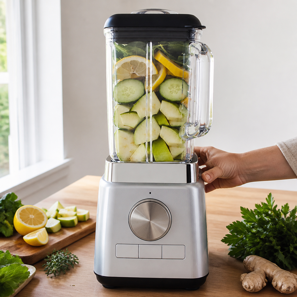 2L Commercial Food Blender with Borosilicate Glass Jug