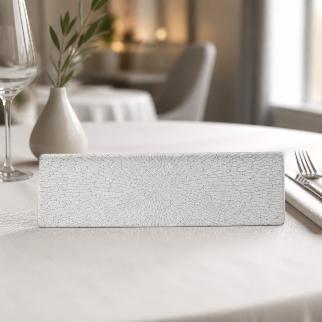 Commercial Ceramic Tasting Trays 295mm - 6 Pack