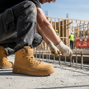 Premium S1P Certified Mid Safety Boots with Lightweight Aluminium Toecap and SRC Slip-Resistant Outsole