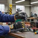 Premium Assembly Gloves with Excellent Grip, Flexibility, and Comfort - Pack of 6 Pairs
