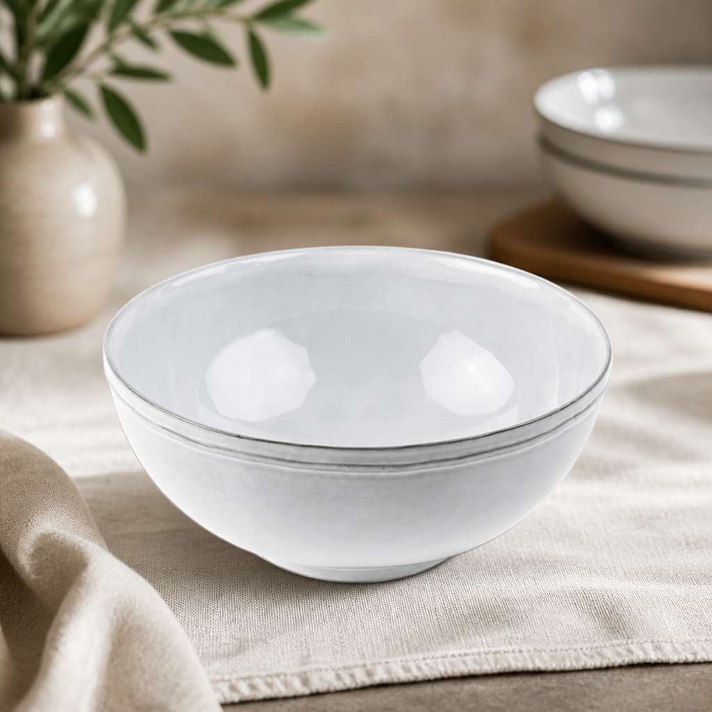Commercial Deep Bowls 160mm Raw Recycled Clay 6 Pack