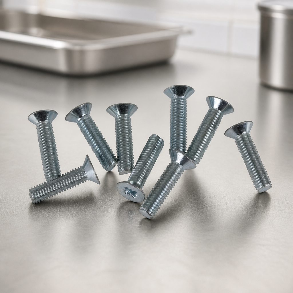 Hot Cupboard Parts Screws for Commercial Catering Equipment