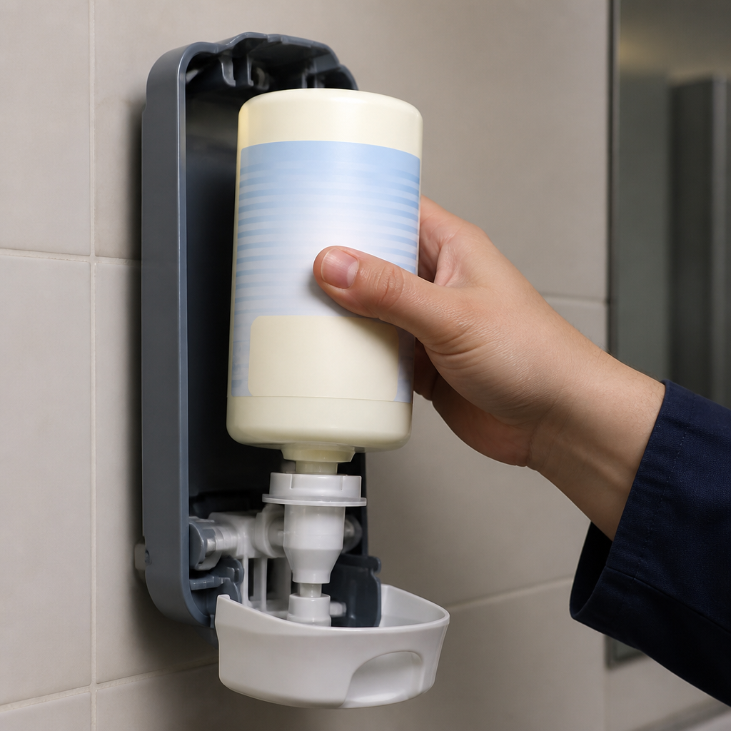 1Ltr Commercial Mildly Scented Soap Refill for dispensers