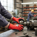 Premium Foam Palm Coated Gloves with Polyurethane and Nitrile for Oil Resistance and Enhanced Grip