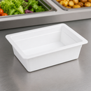Commercial Melamine 1/2 Gastronorm Dish 100mm Durable Plastic
