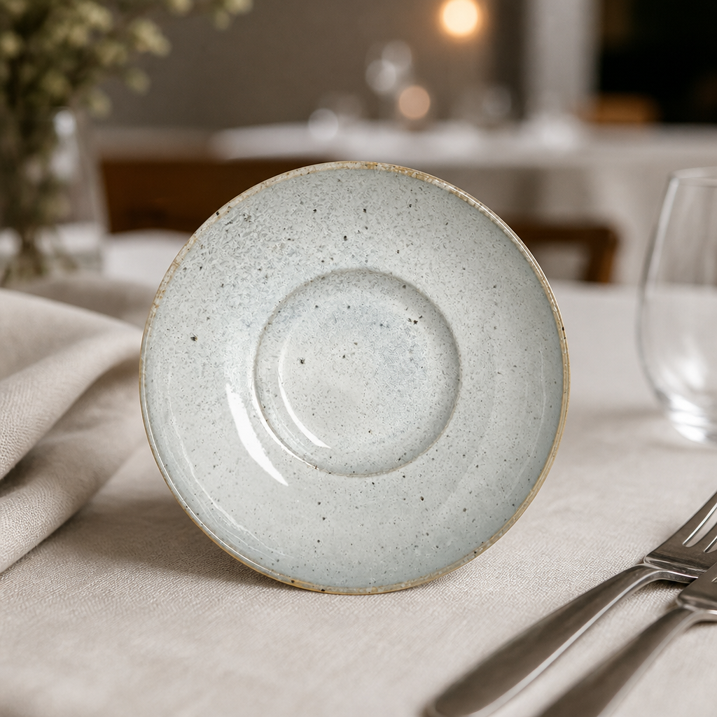 Set of 12 Commercial Rimmed Coupe Bowls 165mm Porcelain
