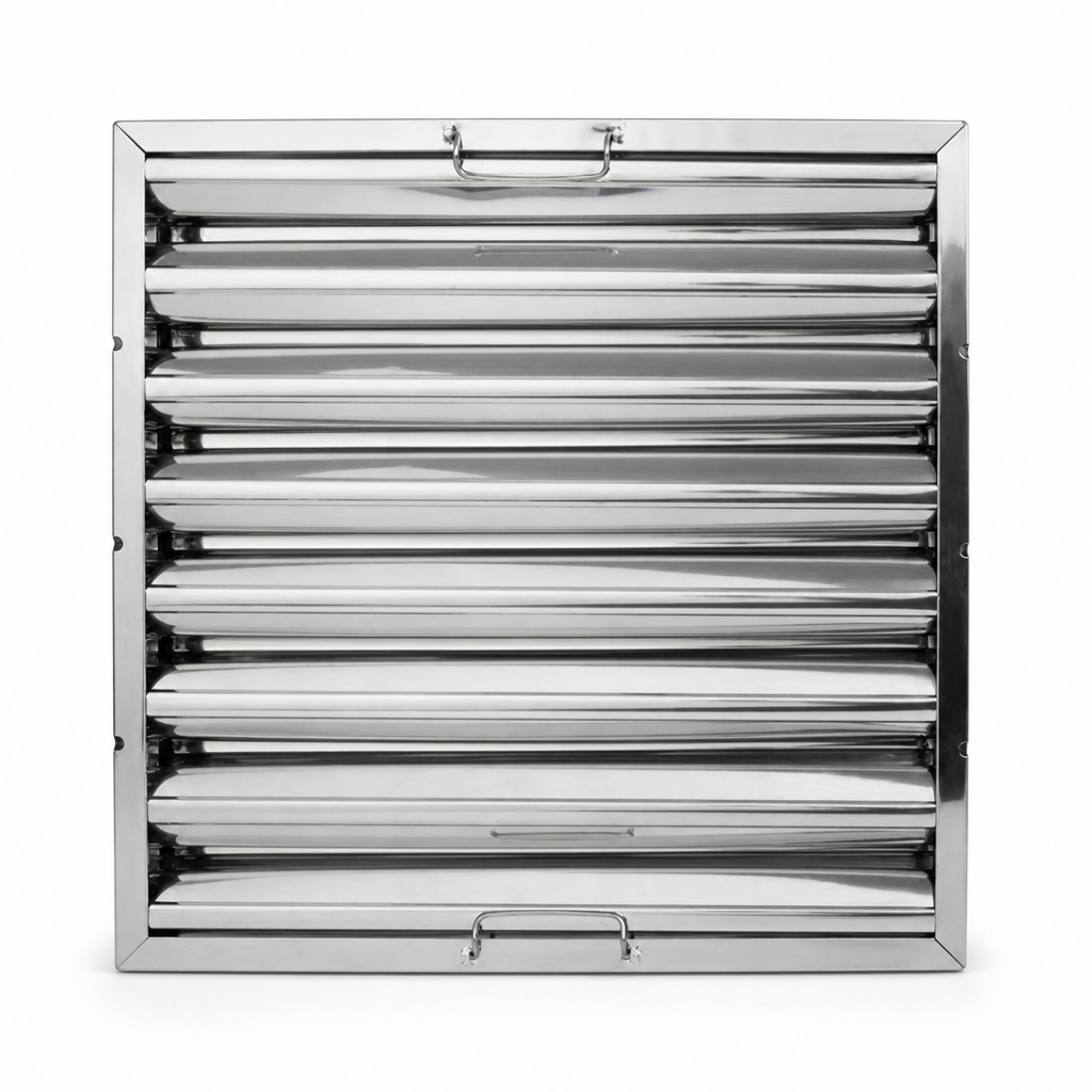 Commercial Kitchen Canopy Baffle Filter 495 x 495mm