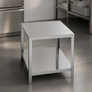 Commercial Glasswasher Stand 500mm Stainless Steel Silver