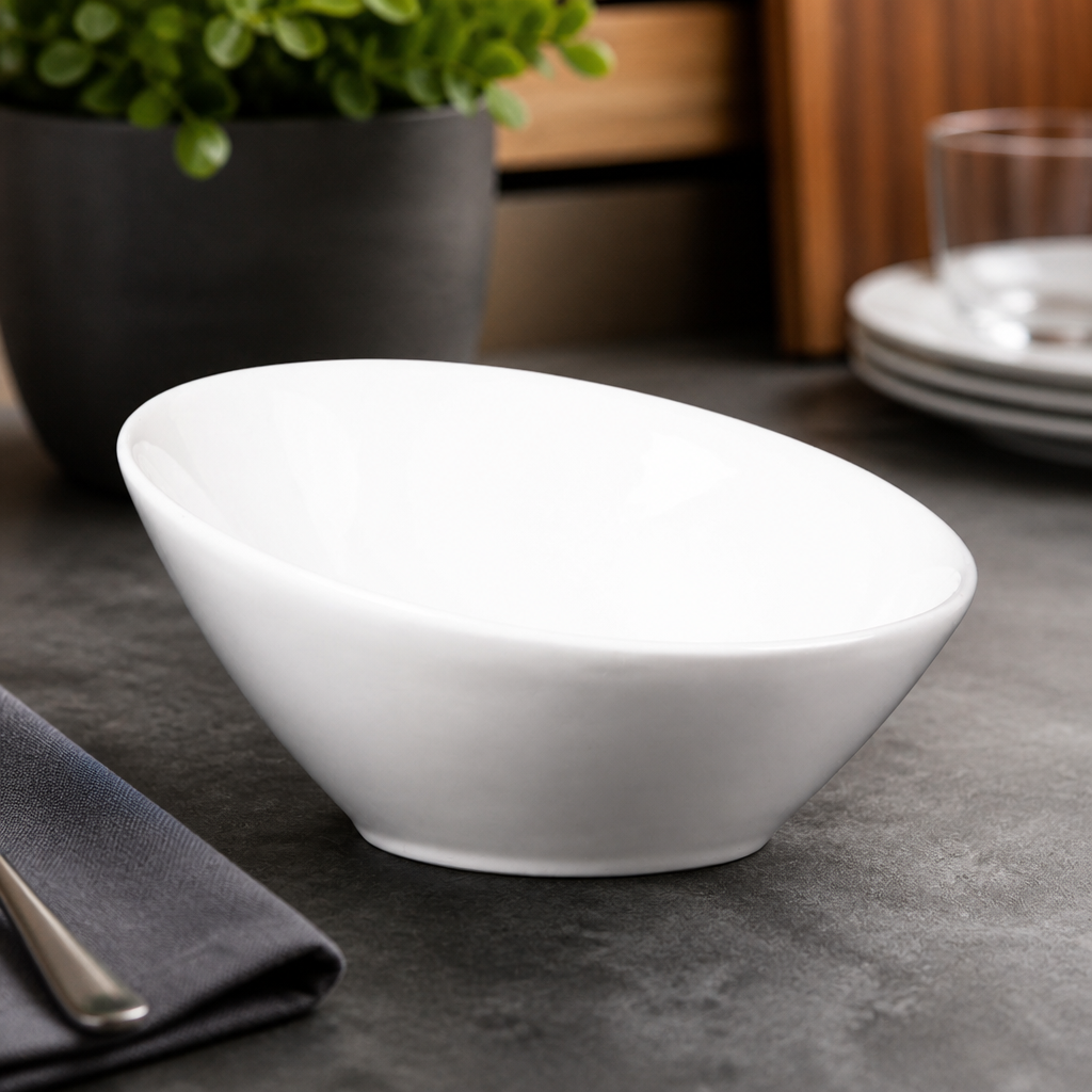 Oval Sloping Bowls 148mm (6 Pack)