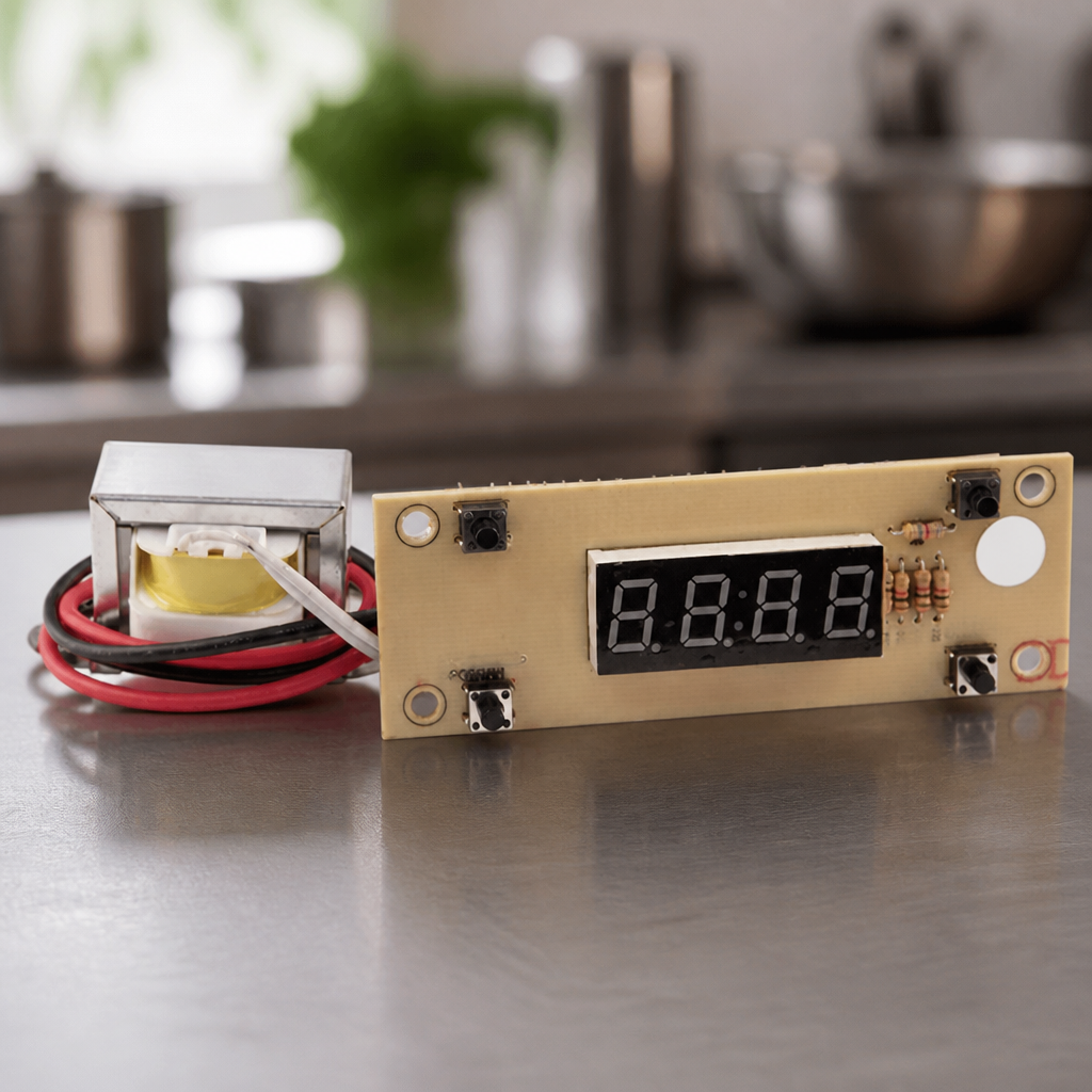 Waffle Maker Replacement Timer and Transformer Assembly