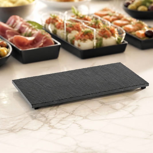 Commercial Slate Tray GN 1/3 325x176mm for Settings