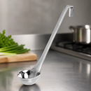 Commercial Stainless Steel Ladle 65ml with Hooked Handle