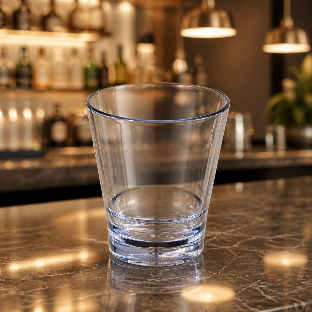 Commercial Polycarbonate Stacking Tumblers 250ml 6 Pack