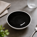Commercial 155mm Bowls 655ml Black 12 Pack Catering Equipment